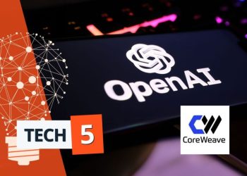 Tech 5: CoreWeave Inks US$11.9 Billion OpenAI Deal, Intel Gets New CEO
